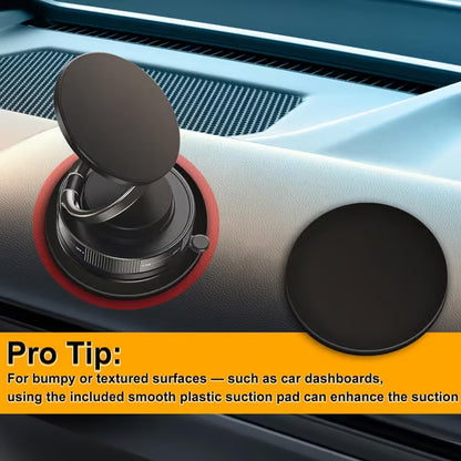💥2026 Upgraded high-grade material🔥✨360° Adjustable Vacuum Folding Magnetic Phone Holder