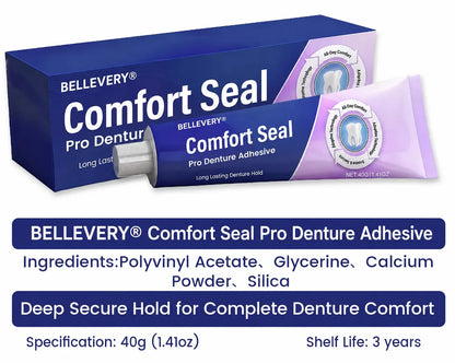 Bellevery® Comfort Seal Pro Denture Adhesive