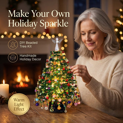 BELLEVERY™ Beaded Christmas Tree Kit