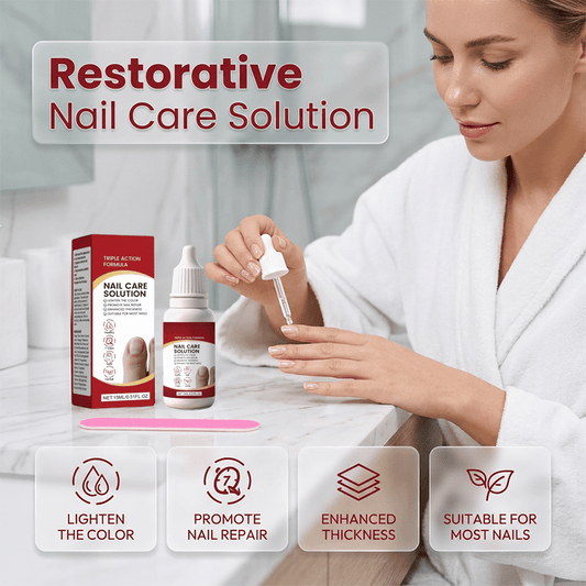 🔥Last Day 50% OFF 👨‍⚕️ Triple Action Nail Care Repair Solution Kit - Bellevery