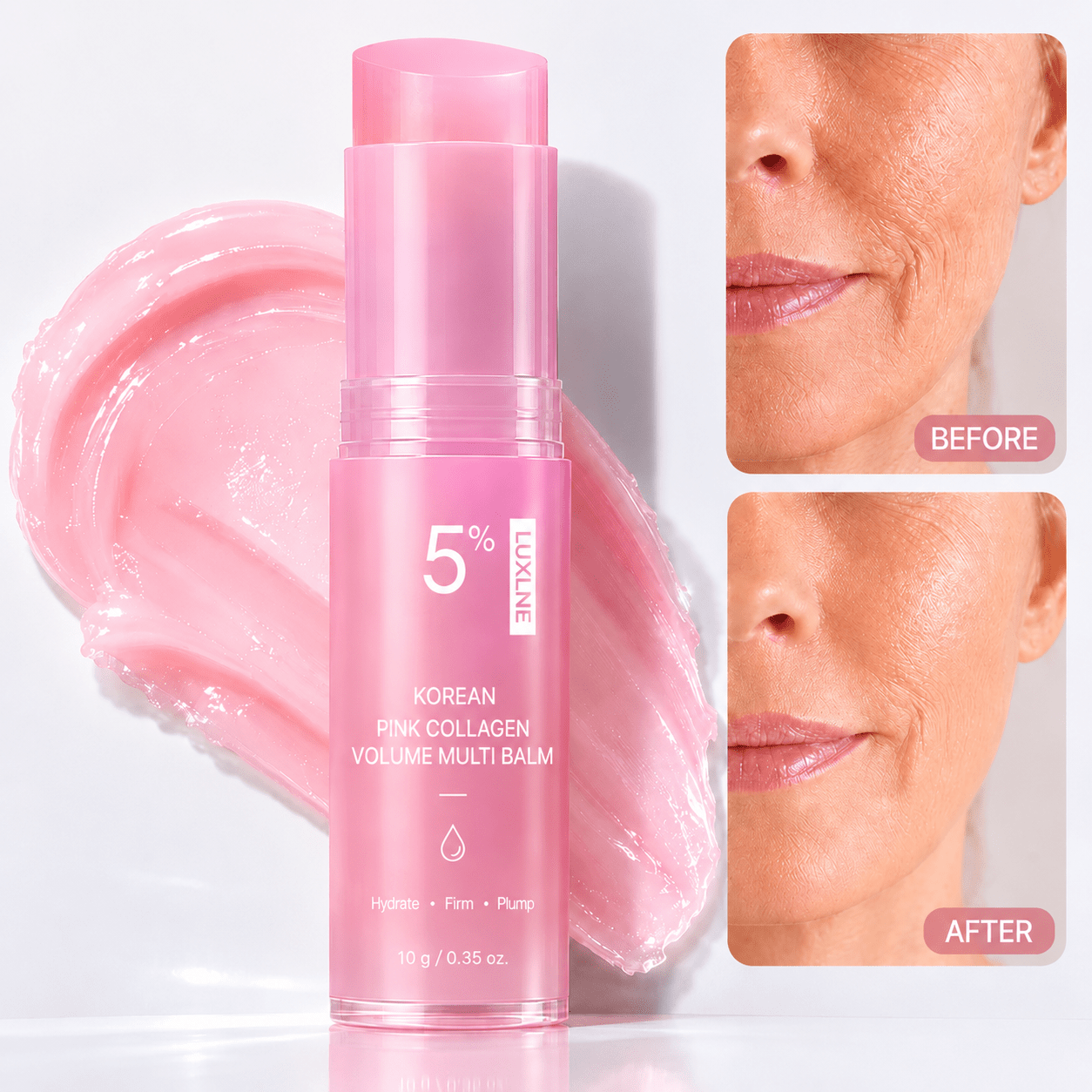 🔥LAST DAY 60% OFF Bellevery Korean Pink Collagen Volume Multi Balm - Bellevery