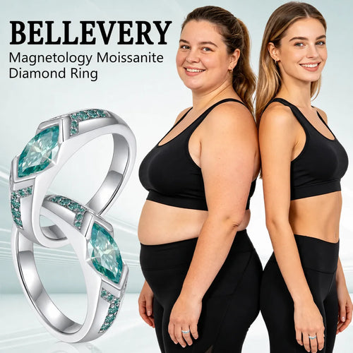 (Limited Time Discount🔥Last Day)Magnetology Moissanite Diamond Ring
