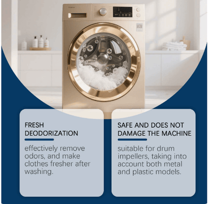ULTRA🔥Washing Machine Cleaner 🔥Get Rid of Bacteria & Pet Odor from Your Washer