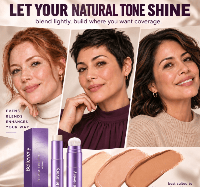 Changing Foundation Stick  – The stick that makes mature skin glow again