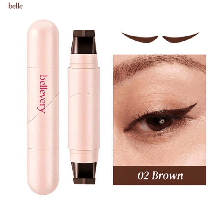 💗Perfect Wings Eyeliner Stamp💗 &Waterproof, smudge-proof, quick-drying liquid eyeliner