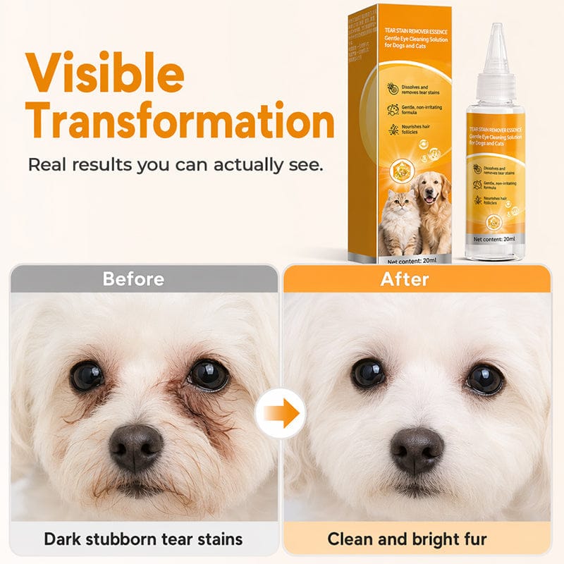 🔥HOT SELLING 🔥Gentle Pet Eye Stain Remover Essence Nourishing Drops